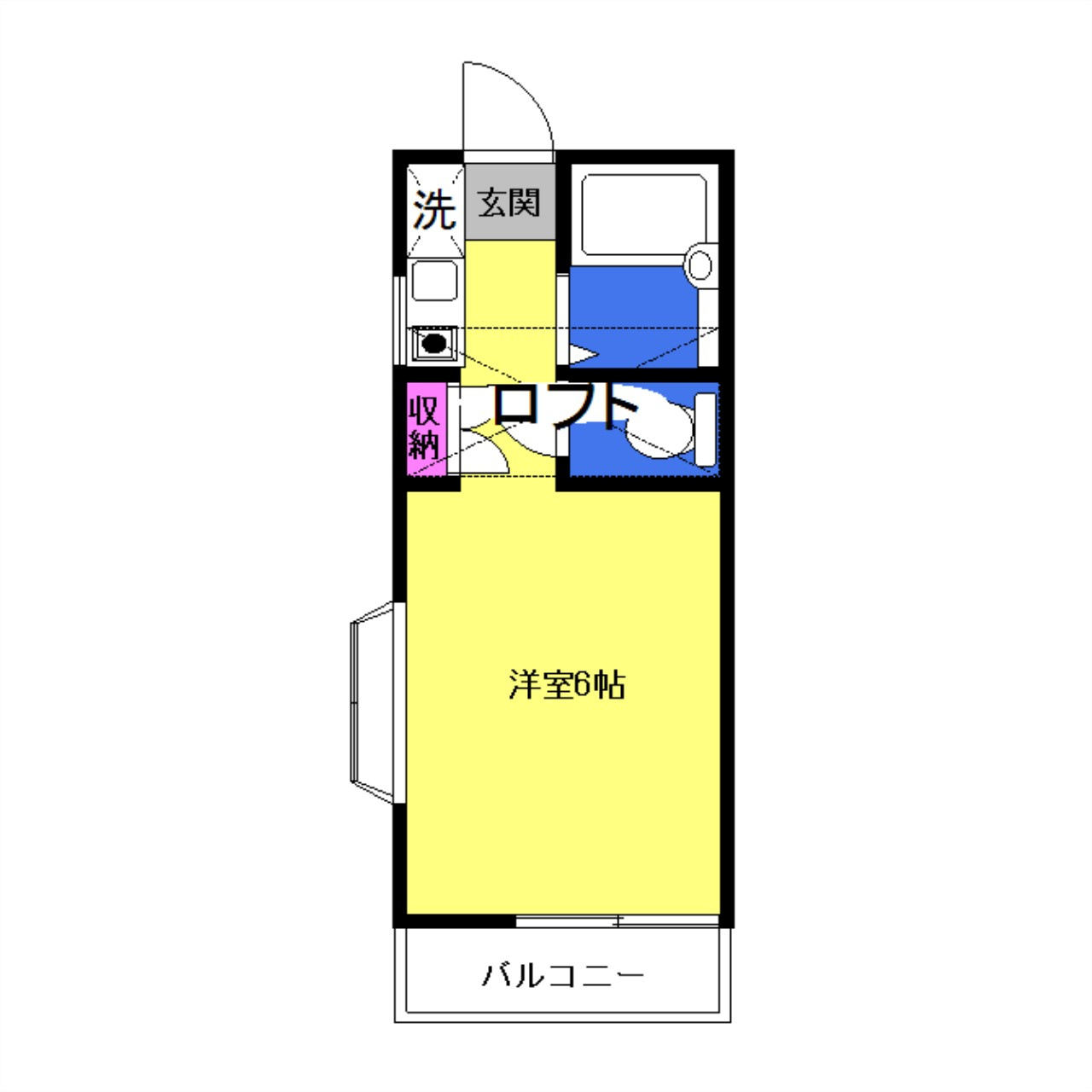 ルミエールミタの間取り|間取りは現況優先
