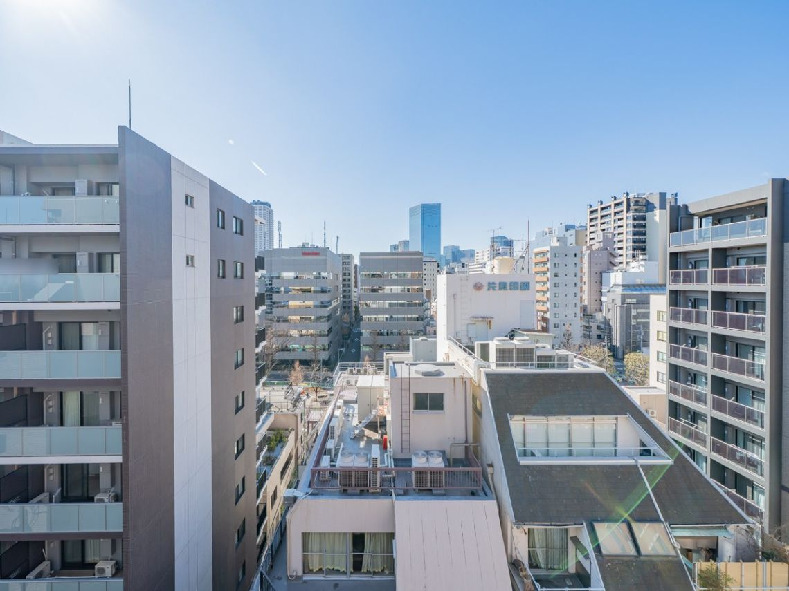 ライオンズマンション日本橋浜町第２の展望|ライオンズマンション日本橋浜町第２：陽当りも良好！