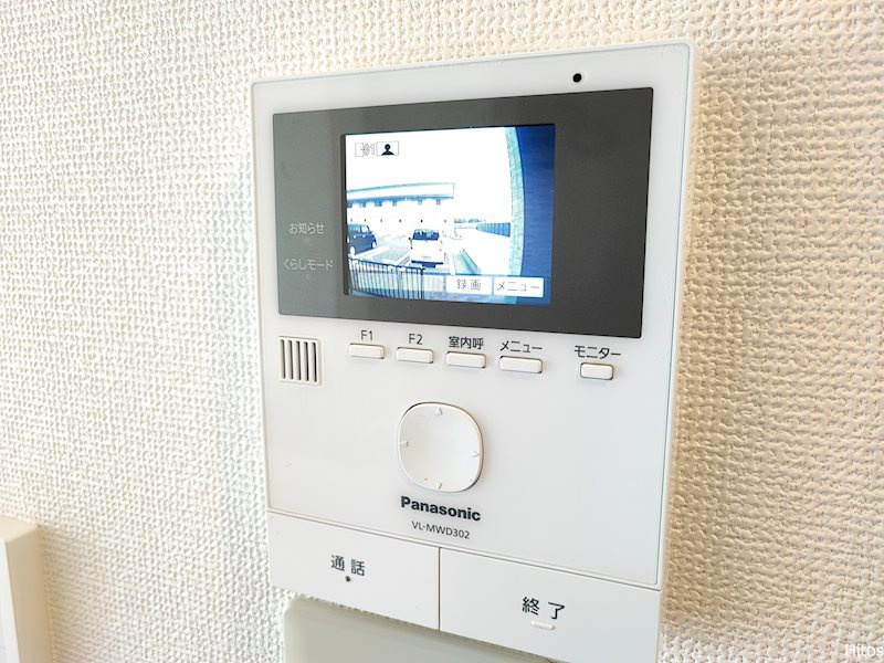 ルーチェ Bのセキュリティ|1Fインターホン