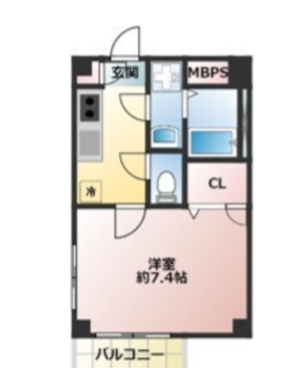 クラリーチェの間取り
