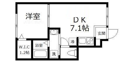 カーサ千住東の間取り|間取りです。