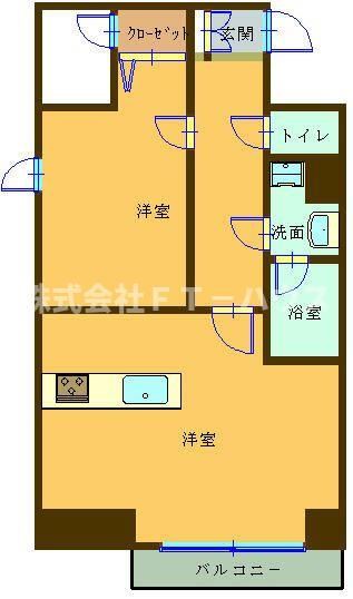 アイランドガーデンの間取り