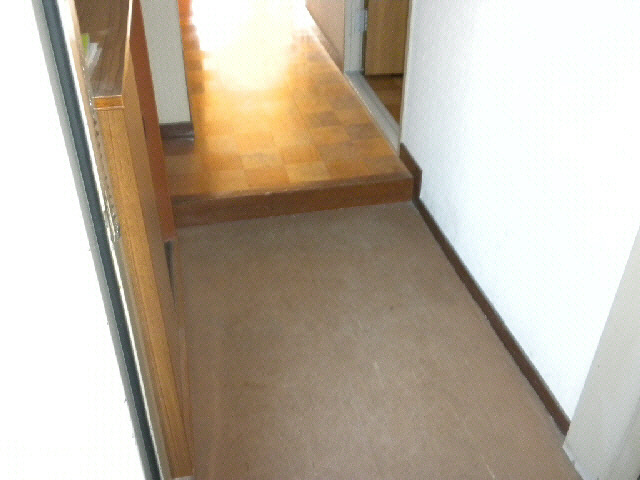 シャルム帯広の玄関
