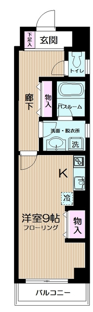 ビューバレー白楽 の間取り|間取りです。