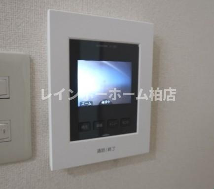 特典：仲介手数料が無料です!!のセキュリティ|モニタ付インターホンです