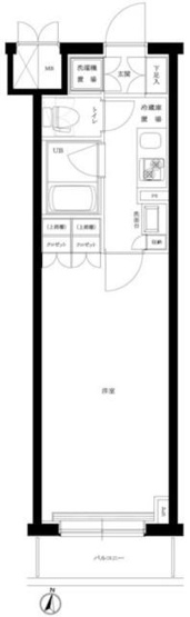 【間取り】 | ルーブル赤羽