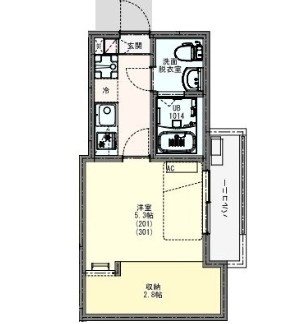 KLEIS草加の間取り