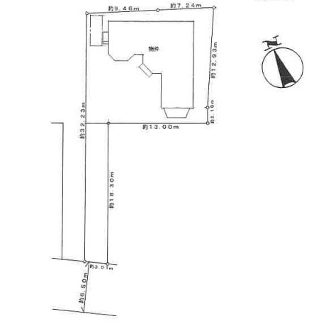 高座郡寒川町一之宮２丁目　中古戸建の区画図