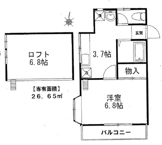 【間取り】 | アヴェイラ朝霞