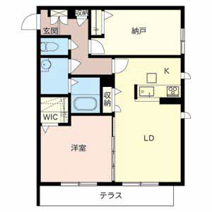 PrendreAglaiaの間取り