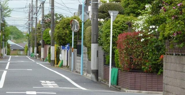 緑豊かな周辺住宅街まで10m