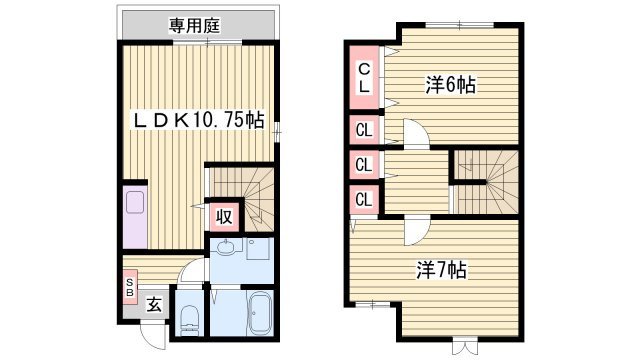 ルマージュ神戸1番館の間取り