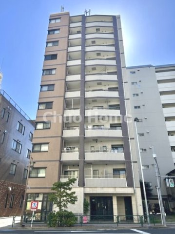 ジェイパーク上野池之端の外観|2003年3月築。ペットの飼育可能マンションです。
