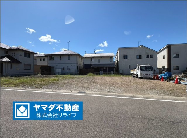 タマタウン　関市小瀬長池町（瀬尻小）　全2区画分譲の外観|「現地（202●年●月●日）撮影」　
■外観写真　
■ヤマダ不動産　株式会社リライフ　