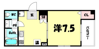 【間取り】 | サントル花隈