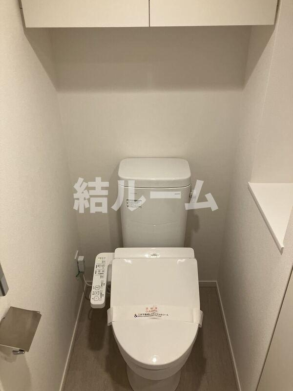 板橋区清水町の賃貸マンションのトイレ