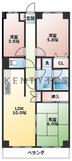 【間取り】 | フラットフォーレスト