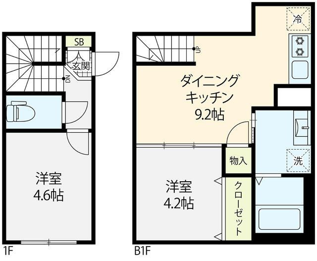 【間取り】 | Ｒｅｓｉｄｅｎｃｅ　Ｃａｒｉｔａｓ　Ｄａｉｋａｎｙａｍａ