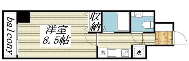 メゾン・ド・ヴィレ本駒込の間取り|間取りです。