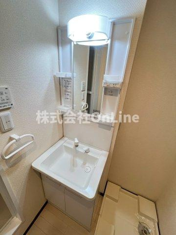 プリモス八戸ノ里の独立洗面台