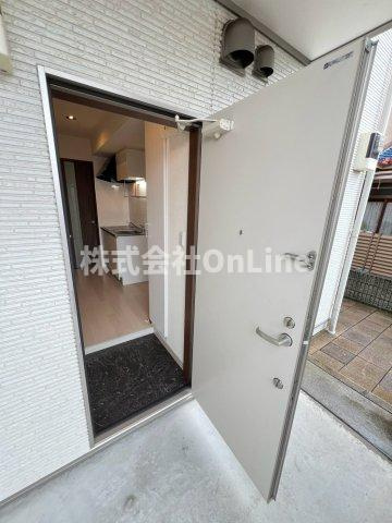 プリモス八戸ノ里の玄関