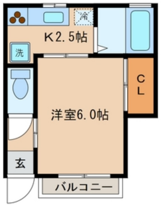サンシャイン西蒲田の間取り|間取り