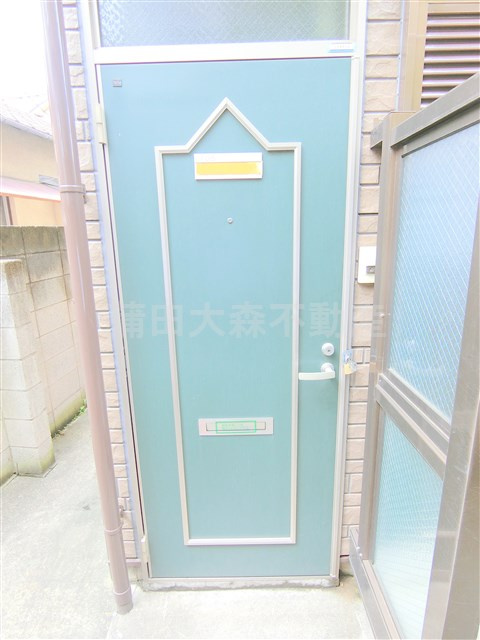 サンシャイン西蒲田の玄関