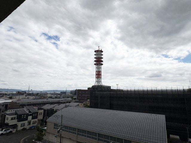 第一茨木ビューハイツ3号棟の展望|物件からの眺望です。（南側バルコニーから撮影）