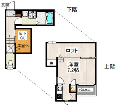 CB日進フォリアの間取り