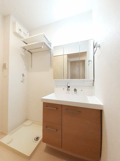 ファインハウス　ハレの洗面所
