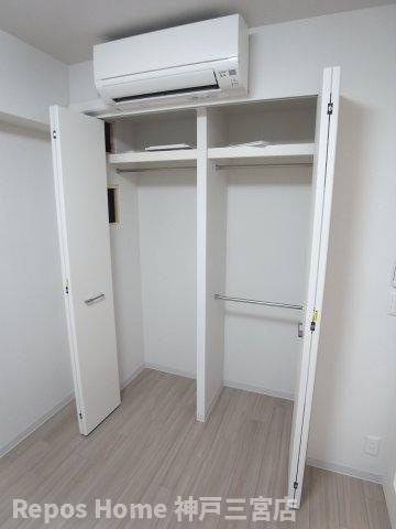 クロスレジデンス神戸元町の収納