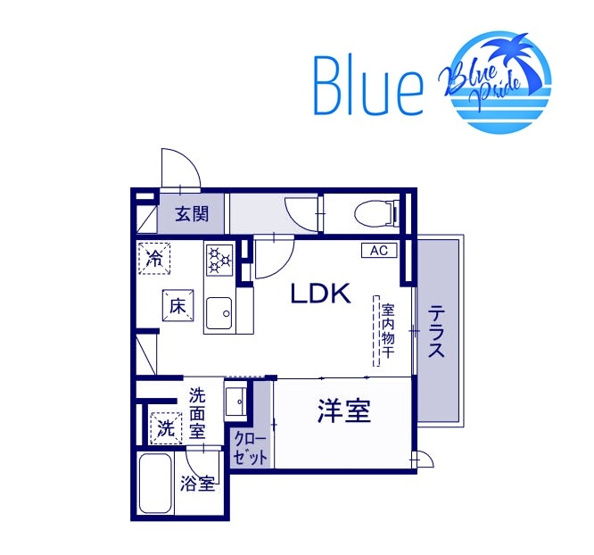 【間取り】 | Luxe三ツ沢