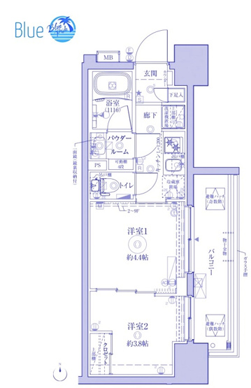 【間取り】 | クレイシアIDZ川崎