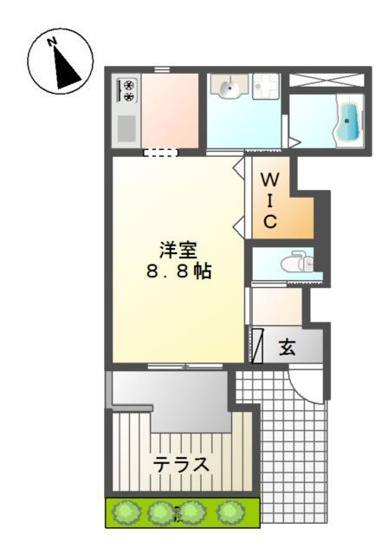 【間取り】 | ラ・パーチェ