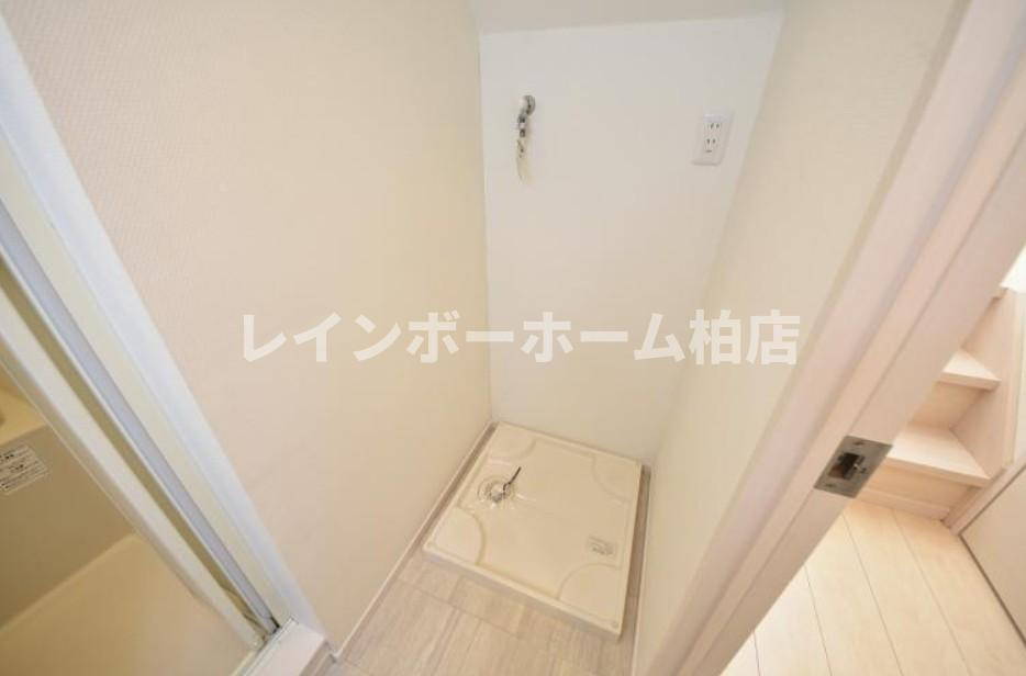 特典：仲介手数料が無料です!!の設備|室内洗濯機置き場です