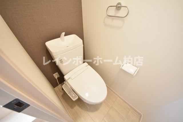 特典：仲介手数料が無料です!!のトイレ|温水洗浄便座です