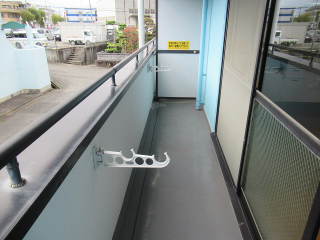 マンションアムールのバルコニー