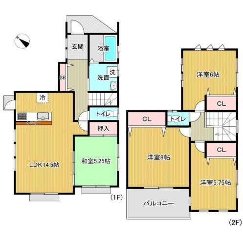 【間取り】 | 4LDKはリビングダイニングキッチンと4つの居室がある間取りで、大家族や二世帯住宅に最適。広々としたリビングで家族団らんを楽しみ、個室でプライベートな時間も確保でき、快適な生活を送ることができますよ。