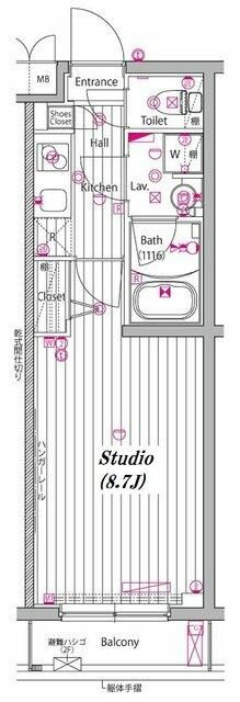 ガーラ・ヴィスタ練馬の間取り|間取りです。