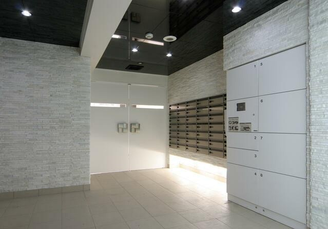 台東区蔵前４丁目の賃貸マンションのロビー