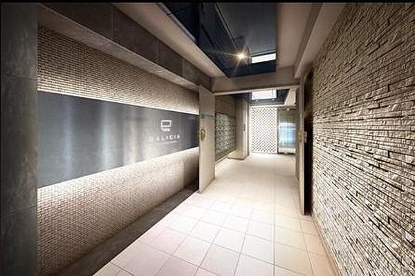 台東区蔵前４丁目の賃貸マンションのロビー