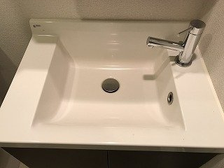 台東区蔵前４丁目の賃貸マンションの独立洗面台