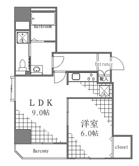 【間取り】 | メゾンSKM蔵前