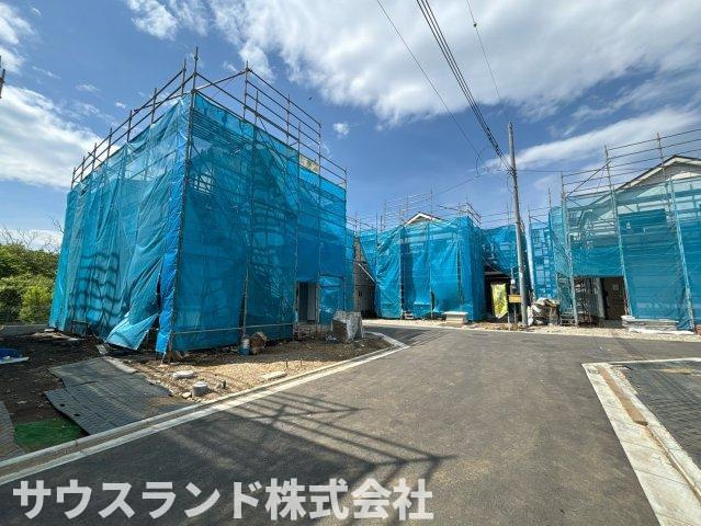 八王子市弐分方町10期　H号棟の前面道路含む現地写真|全体写真