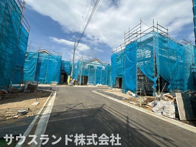 八王子市弐分方町10期　H号棟の前面道路含む現地写真|全体写真