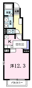 【間取り】 | サンライズ・ヴィラⅡ