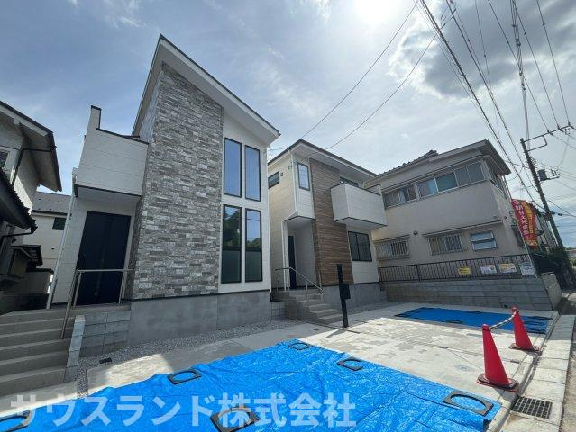 八王子市元本郷町12期　1号棟の外観|空が広く大きく感じる安らぎ溢れる住環境です。柔らかな風と緑に包まれる暮らしはいかがでしょうか。