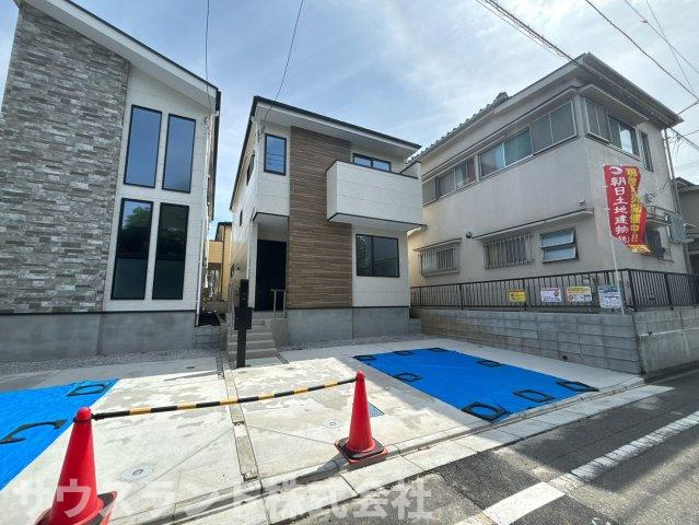 八王子市元本郷町12期　1号棟の前面道路含む現地写真|便利さと静けさを両立した、心から落ち着ける暮らしがここにあります。