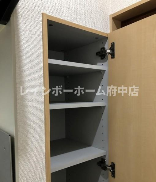 プラウディアの収納
