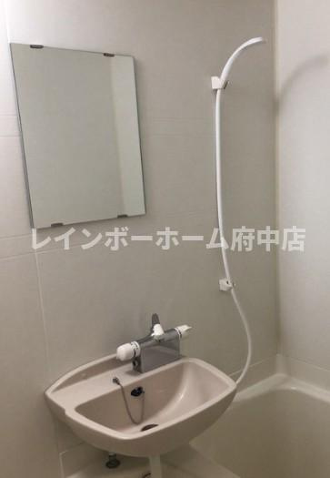 プラウディアの洗面所